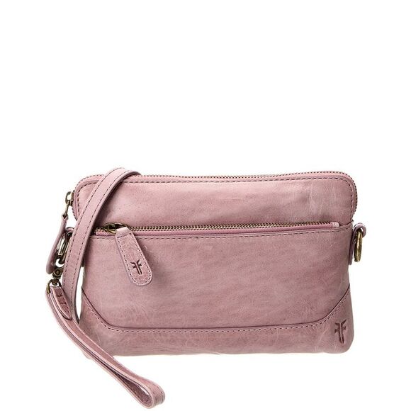 Frye Handbags - Frye Melissa Leather Crossbody Wristlet
